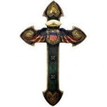 Coast Guard Winged Wall Cross