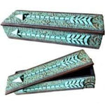 Arrow Turquoise Flowers Jewelry Box