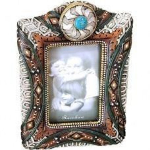 Silver Concho 5x7 Frame