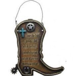 Boot Bible Plaque