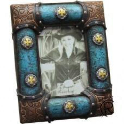 Cross & Concho 3x5 Frame