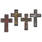 Bible Western Wall Cross Set Of 4