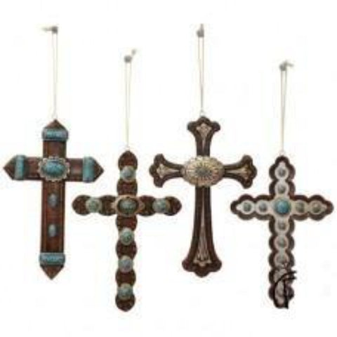 Cross Large 4 Piece Set Ornaments