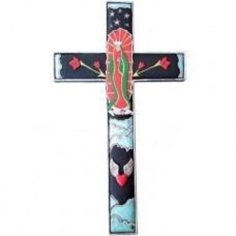 Guadalupe Praying Wall Cross