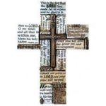 Bible 14" Wall Cross