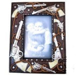 Gun with Rope 4x6 Frame