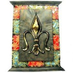 Fleur De Lis Wall Plaque