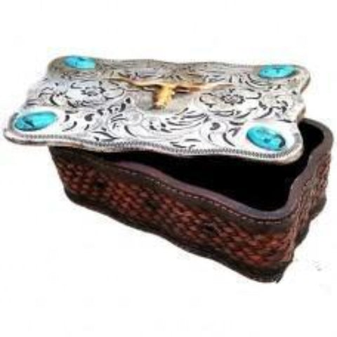 Longhorn Large Trinket Box