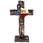 Texas Map Standing Cross