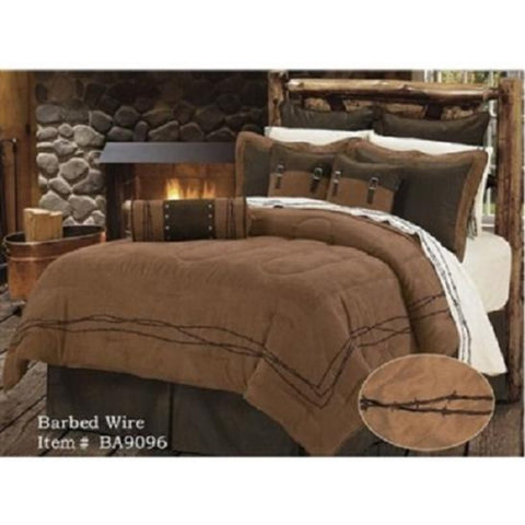 Barbed Wire Super Queen Comforter