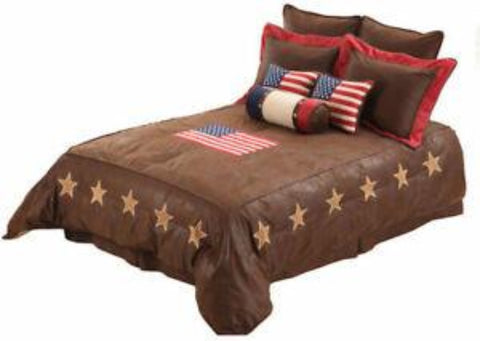 US Flag Bedding Set of 5 Full