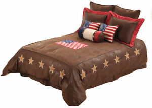 US Flag Bedding 7 Piece Set King